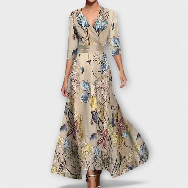 Elegante Mouw Ontwerp Dames Jurk
