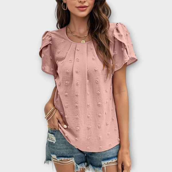 Charlotte - De Perfecte Pois Blouse