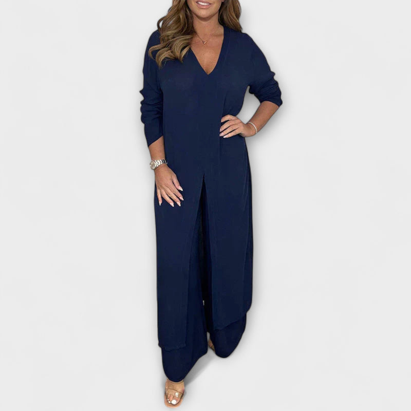 3-Delige Stijlvolle Vrouwen Co-Ord Set