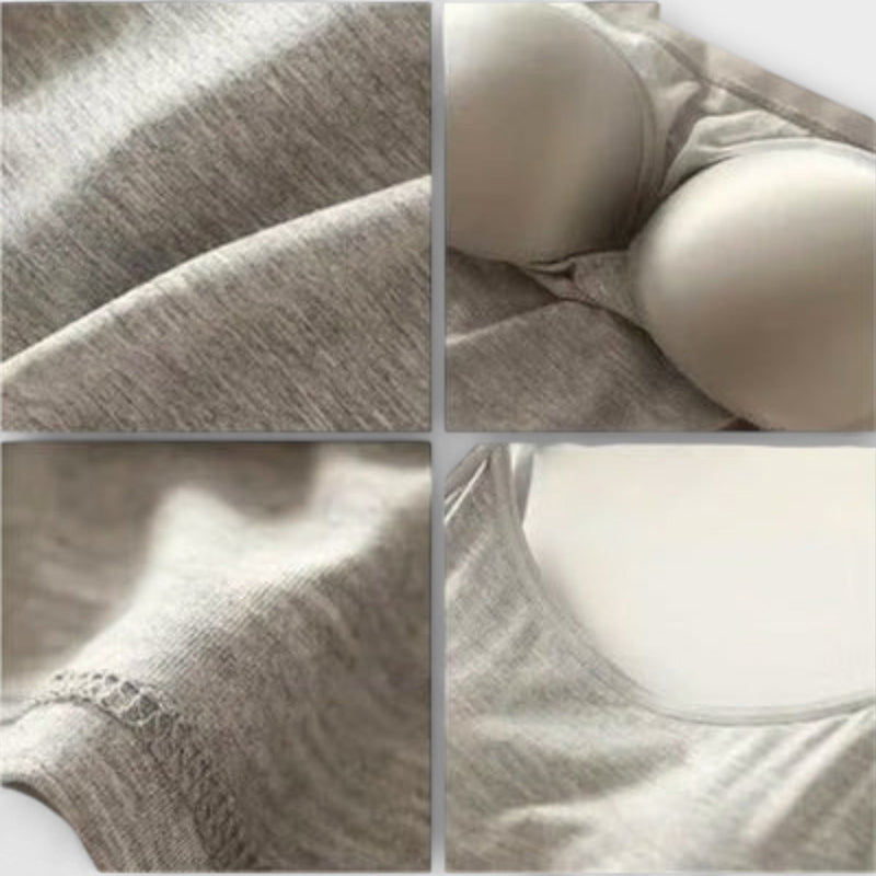 Jasmine - Zeezijde Comfortabele Bh-Stijlvol Top