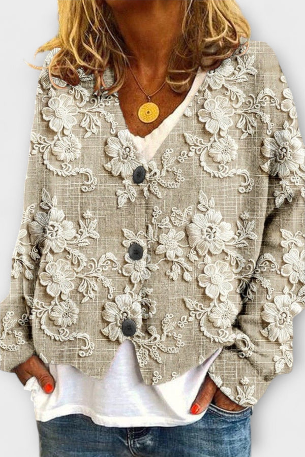 Alicia - Petal Thread Cardigan