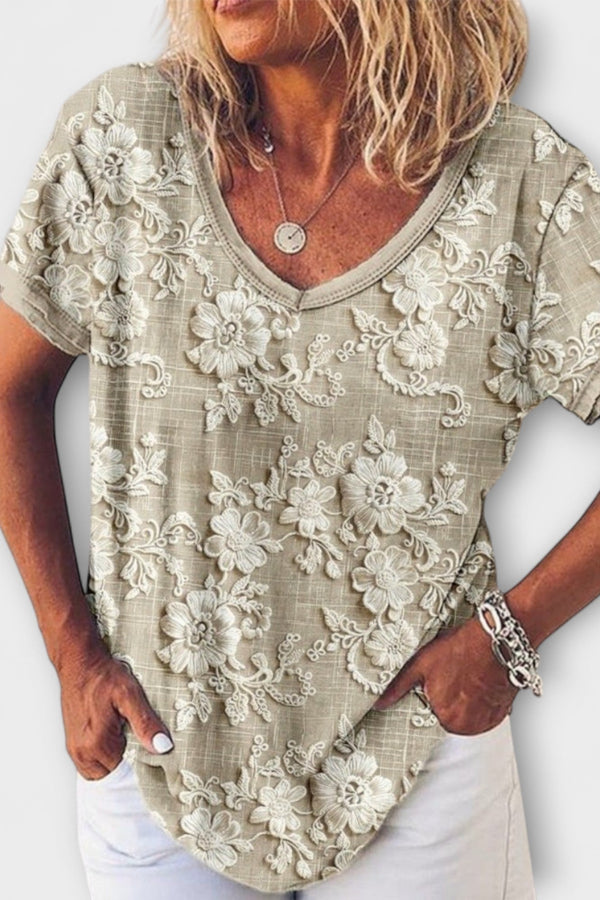 Angelica - Sunset Blossom T-Shirt