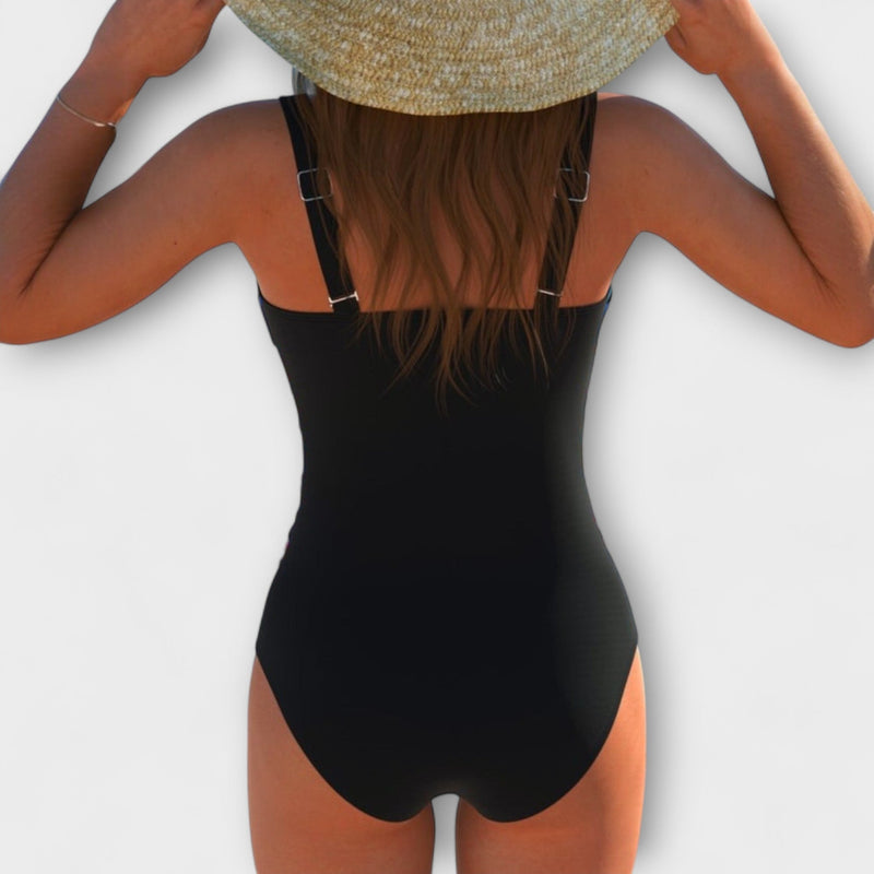 Fiona - Stylish Wrap-Style Swimsuit
