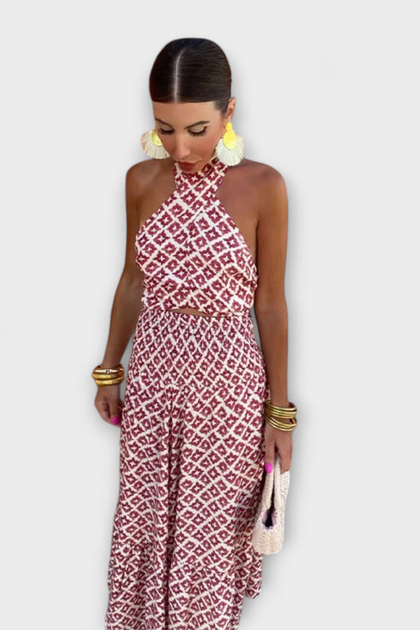 Bruna - Elegante Off-Shoulder Jurk