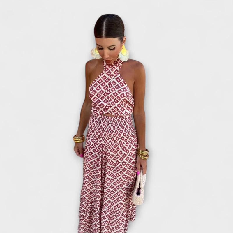 Bruna - Elegante Off-Shoulder Jurk