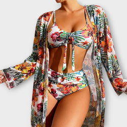 Carissa - Stijlvolle 3-delige Bikini Set