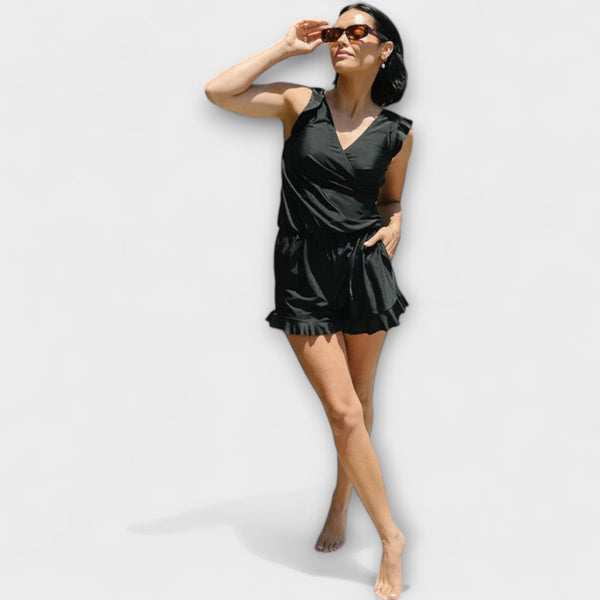 Anouk – Ruffled Badmode met Ingebouwde Borstondersteuning