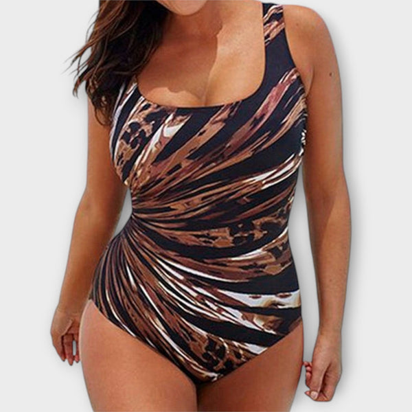 Franziska - Vivid Striped Swimwear