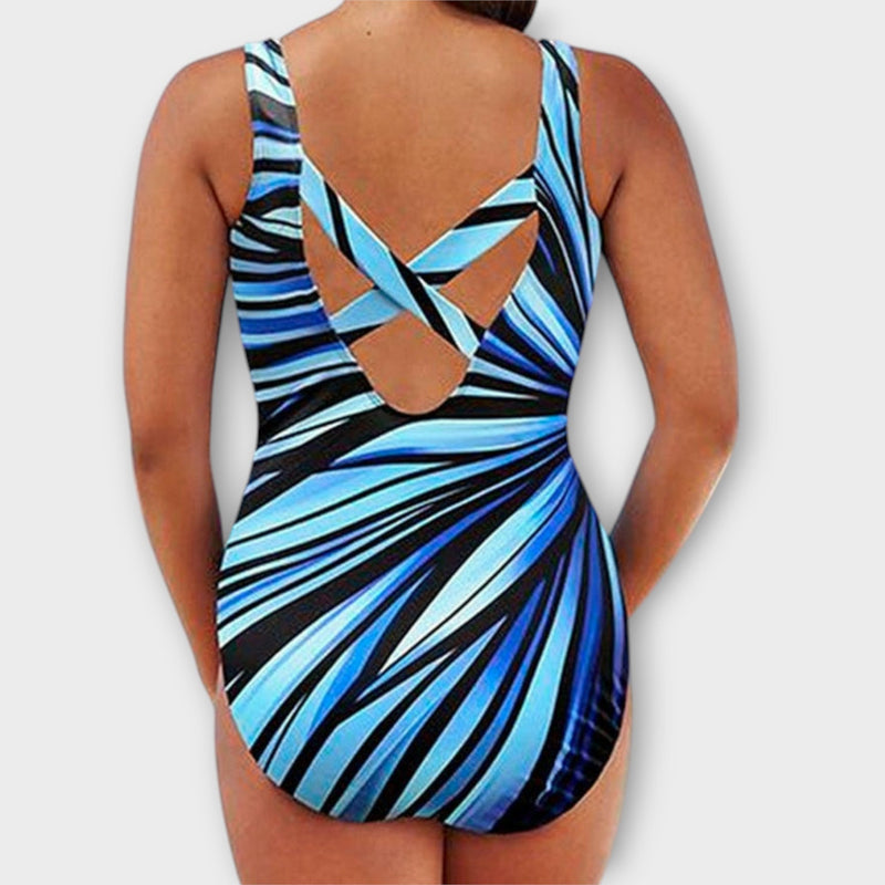 Franziska - Vivid Striped Swimwear