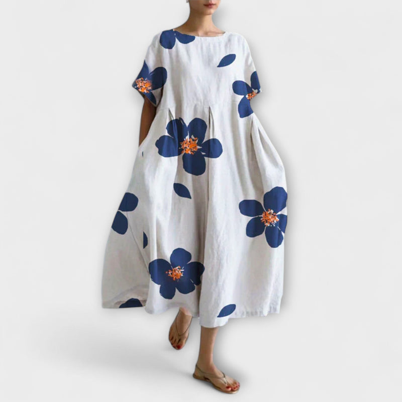 Caterina – Lichtgewicht Viscose Zomerjurk
