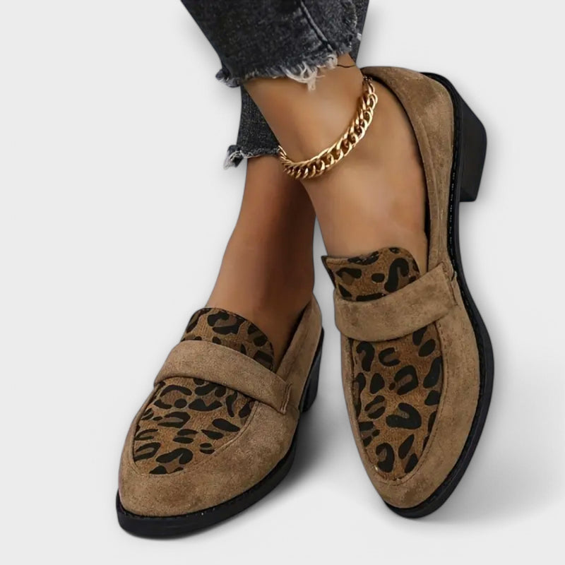 Elegante Dames Schoenen met Luipaardprint