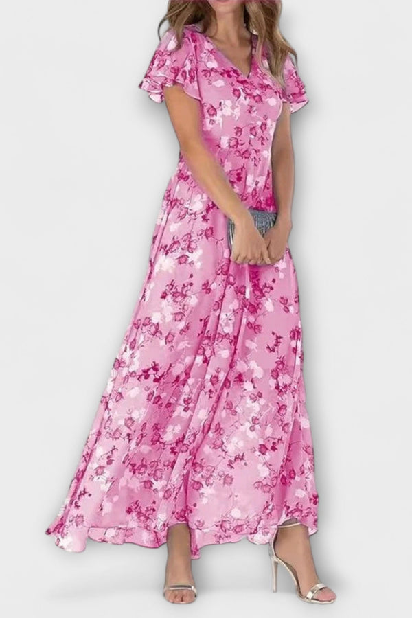 Kathrine - Luxe Maxi Jurk met Flatterende Silhouet