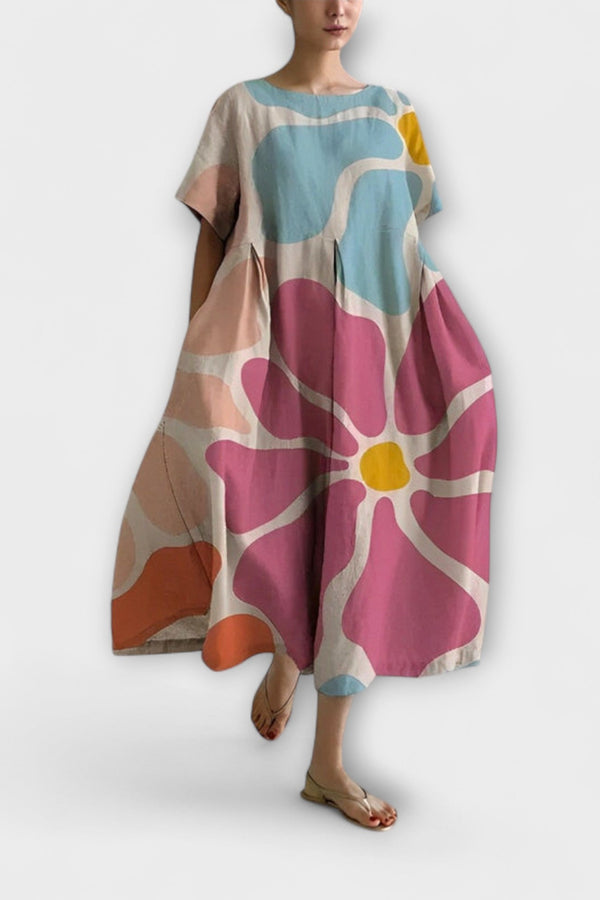 Manon – Luchtige Viscose Zomerjurk