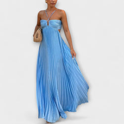 Tansy - Stralende Zomer Halter Maxi Jurk