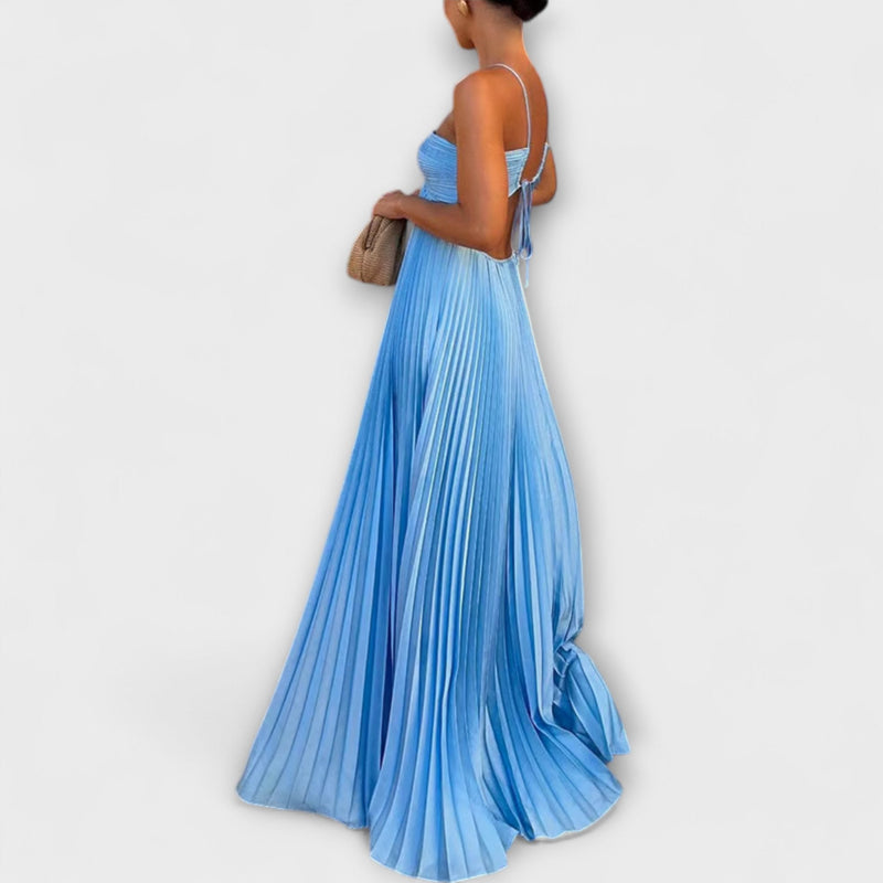 Tansy - Stralende Zomer Halter Maxi Jurk
