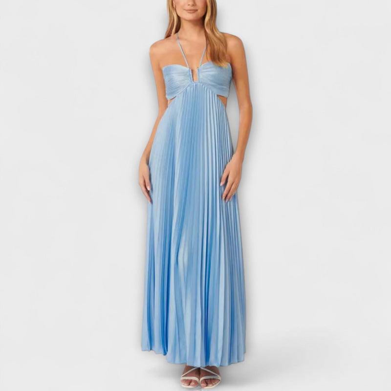 Tansy - Stralende Zomer Halter Maxi Jurk