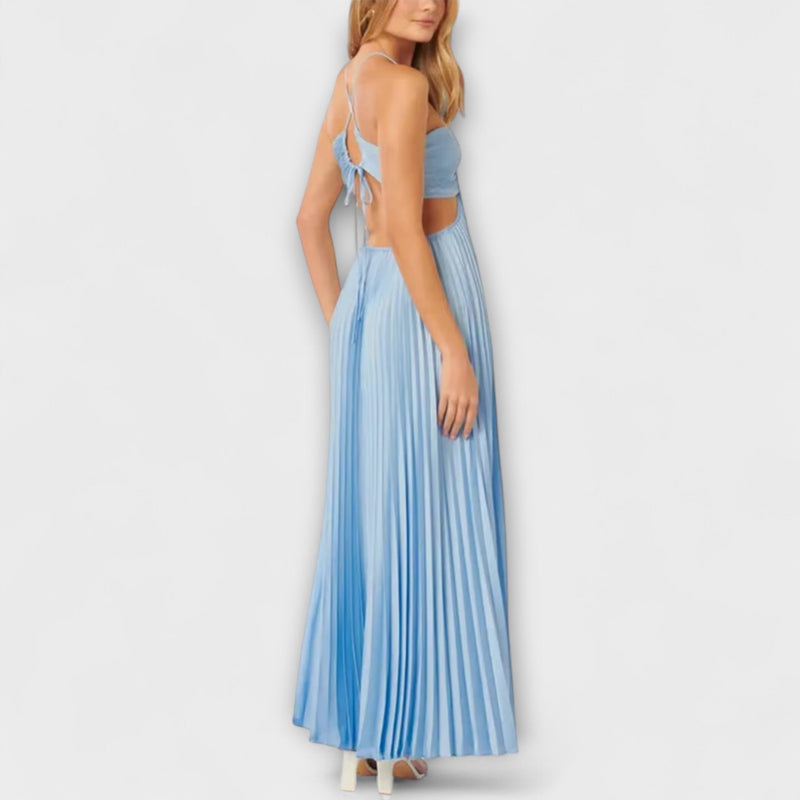 Tansy - Stralende Zomer Halter Maxi Jurk
