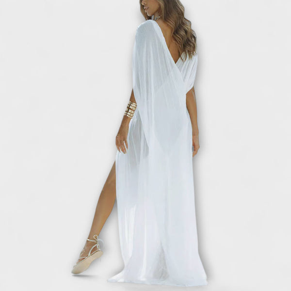 Phoenix - Mouwloze Mesh Vakantie Cover Dress
