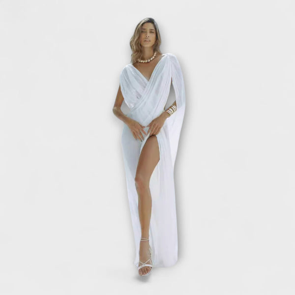 Phoenix - Mouwloze Mesh Vakantie Cover Dress