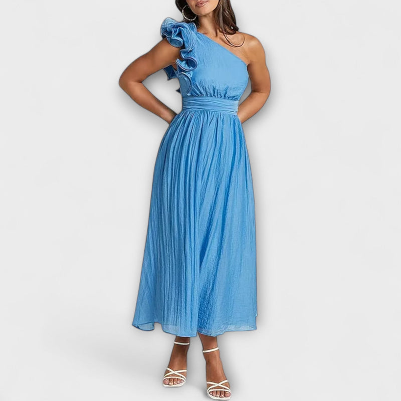 Bellamy - Stijlvolle Asymmetrische Zomerdress
