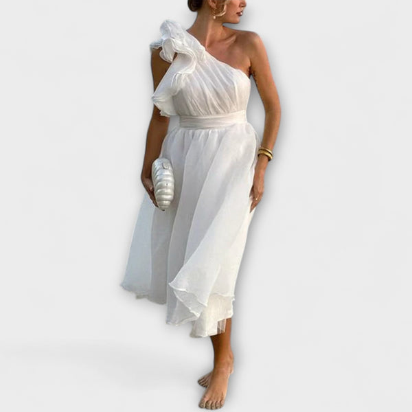 Bellamy - Stijlvolle Asymmetrische Zomerdress
