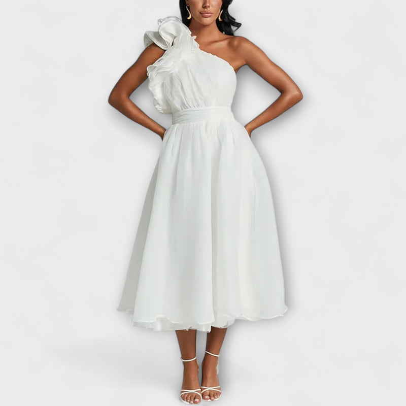 Bellamy - Stijlvolle Asymmetrische Zomerdress
