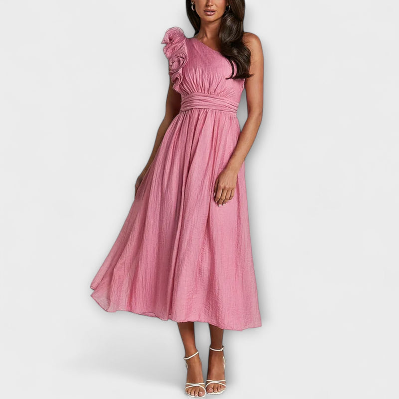 Bellamy - Stijlvolle Asymmetrische Zomerdress