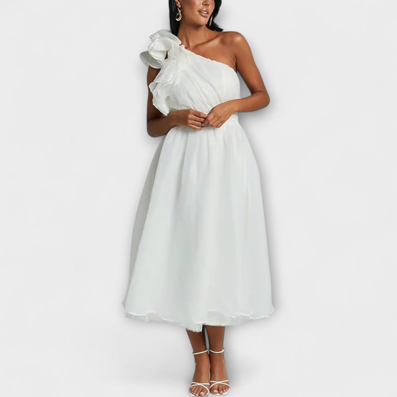 Bellamy - Stijlvolle Asymmetrische Zomerdress