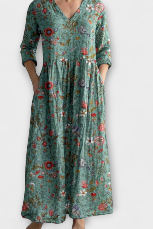 Kenzie - Gracieus Bloemenjurk voor Moeiteloze Elegant