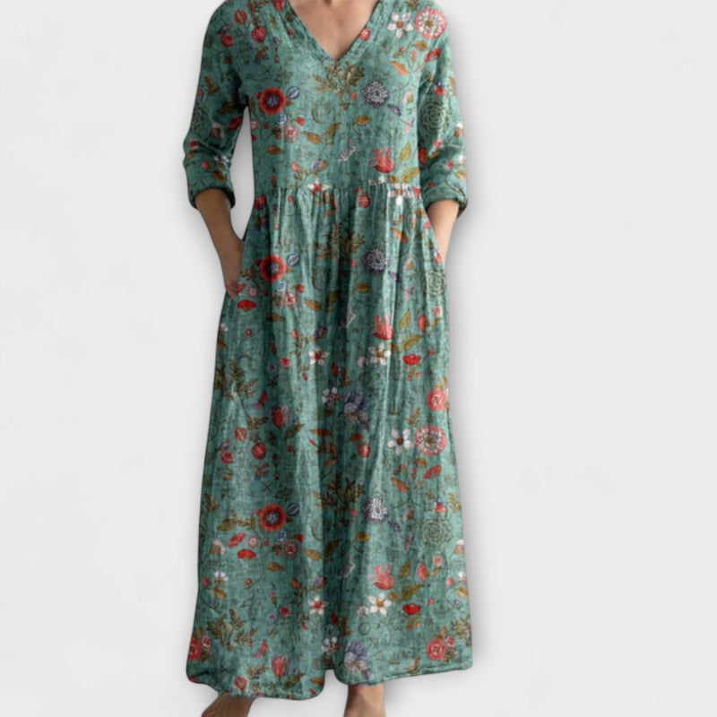 Kenzie - Gracieus Bloemenjurk voor Moeiteloze Elegant