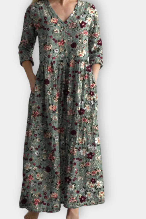 Georgina - Bohemian Ocean Breeze Maxi Jurk
