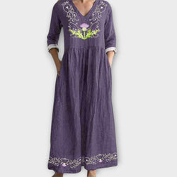 Nerina - Bohemian Breeze Maxi Jurk