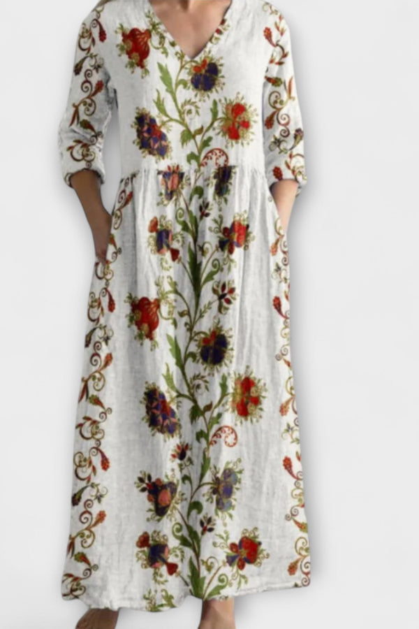 Evangeline - Moeiteloos Stijlvolle Bohemian Zomerjurk