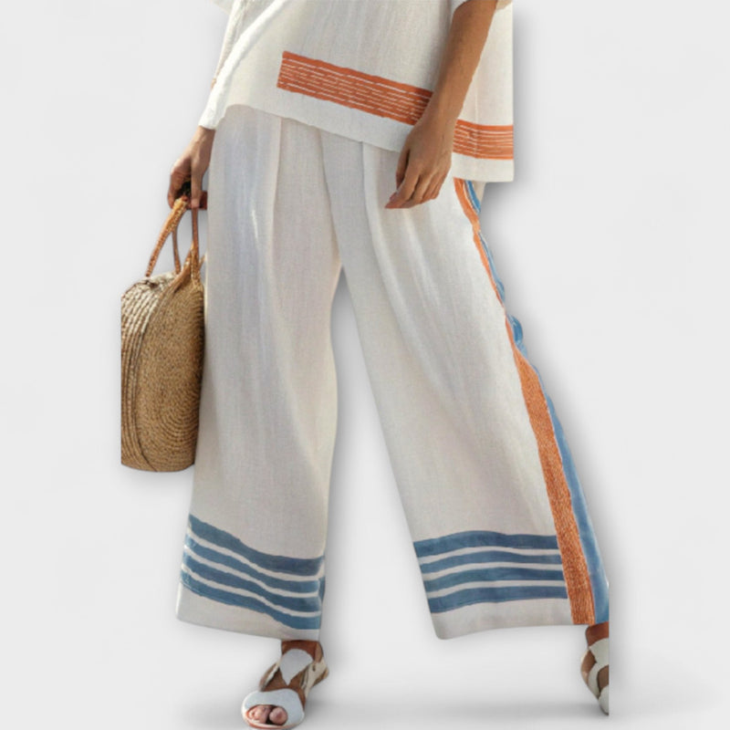 Lydia - Witte Etnische Daisy Set