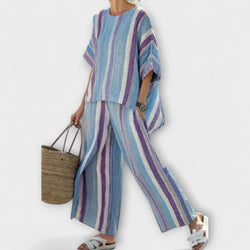 Natalie - Lichtgewicht Zomer Stripe Set