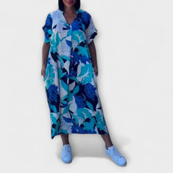 Gabriella – Flatterende Bloemenjurk voor een Perfecte Silhouette