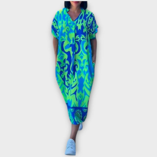 Elena - Elegante Bloemenjurk