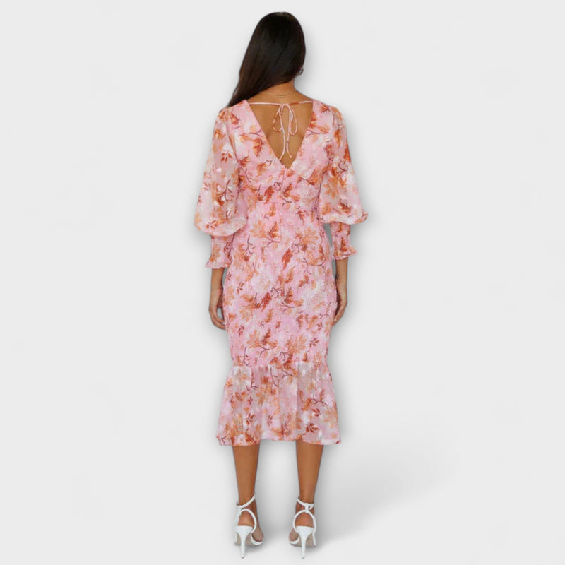 Amara - Elegante Bloemenjurk
