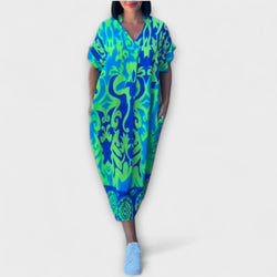 Elena - Elegante Bloemenjurk