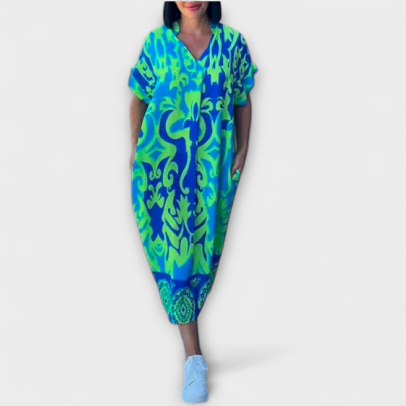 Elena - Elegante Bloemenjurk