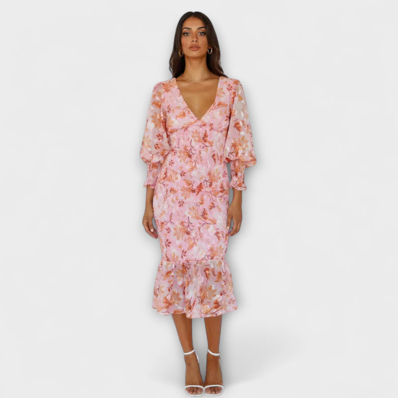 Amara - Elegante Bloemenjurk