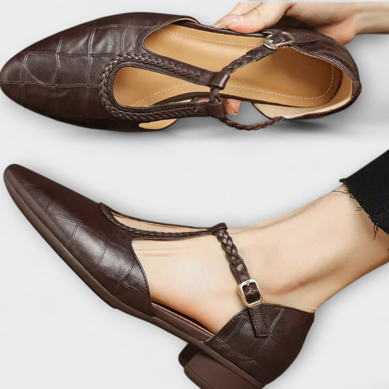 Elena - Leren Orthopedische Schoenen