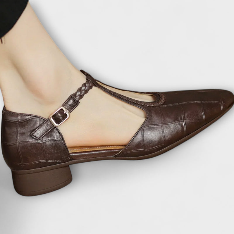 Elena - Leren Orthopedische Schoenen