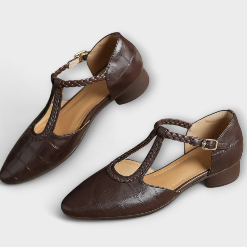 Elena - Leren Orthopedische Schoenen