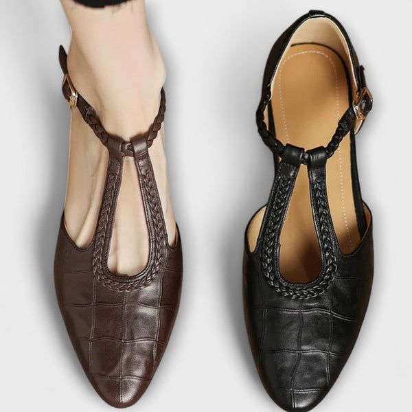 Elena - Leren Orthopedische Schoenen
