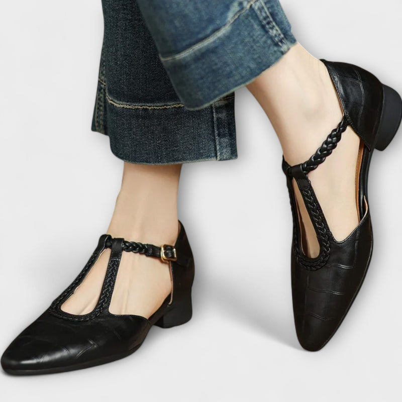 Elena - Leren Orthopedische Schoenen