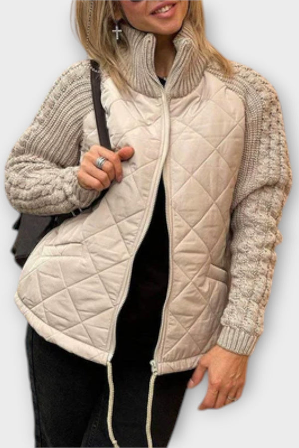 Valerie - Hoge Kraag Jas