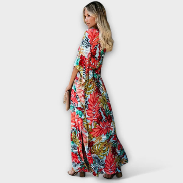 Juniper - Bohemian Breeze Maxi Kimono Jurk