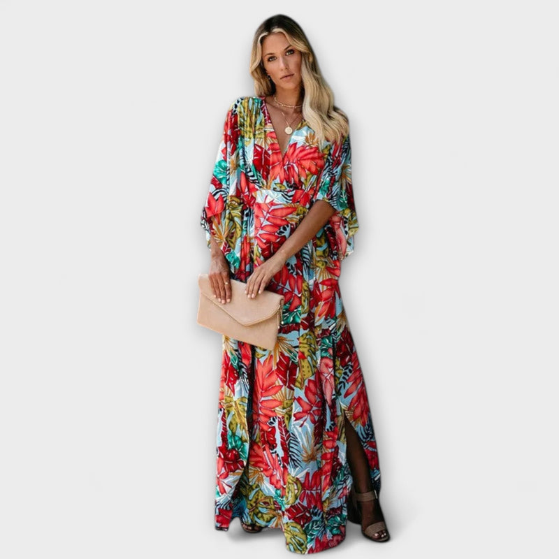 Juniper - Bohemian Breeze Maxi Kimono Jurk