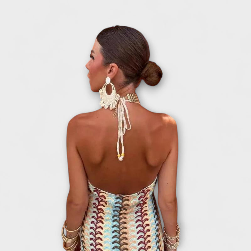Charlotte - Bohemian Haak Strandcover-up Jurk